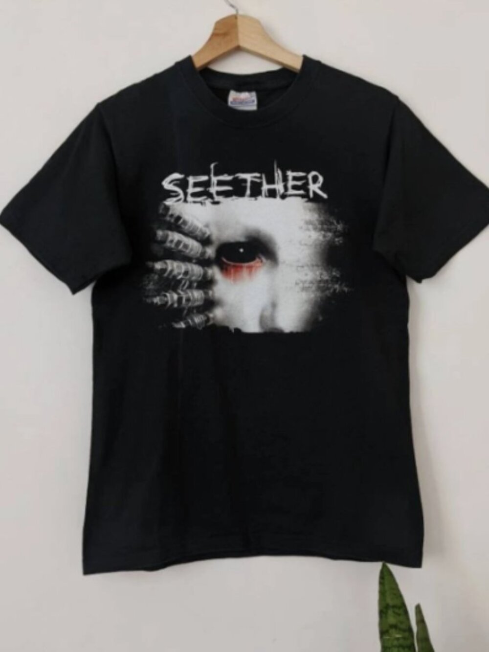 Seether Alternative Rock Band Graphic T Shirt Black